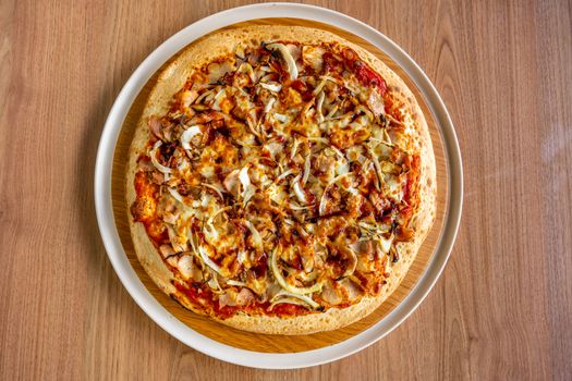 Pizza BBQ Chicken Deluxe