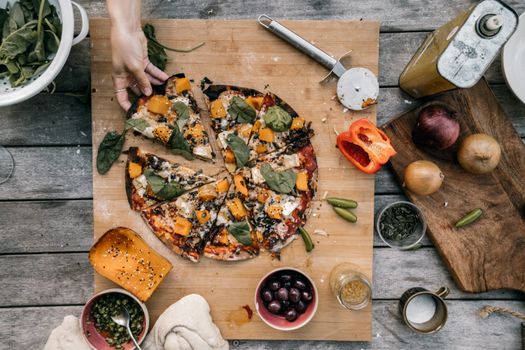 Tekvicová Autunno pizza